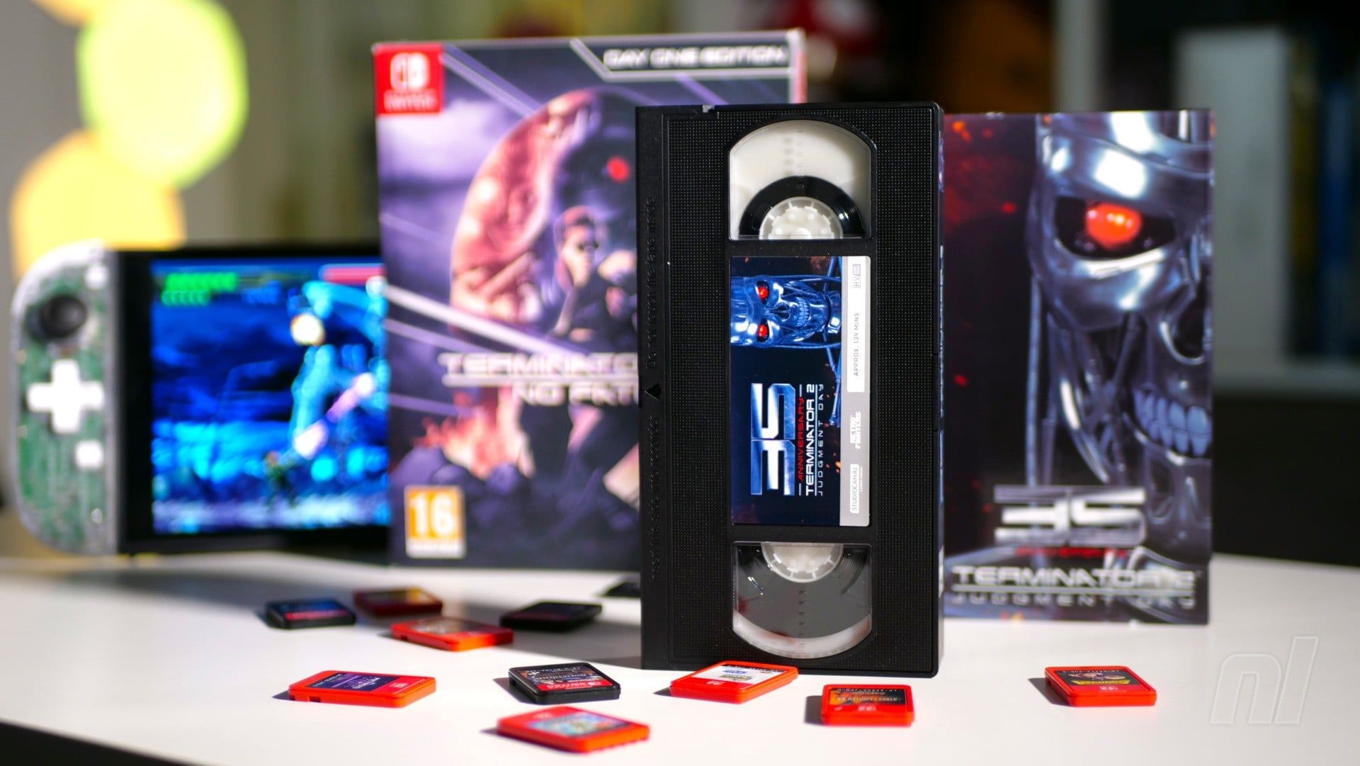 Featured image Terminator 2 35th The VHS Cassette That Holds Switch Games