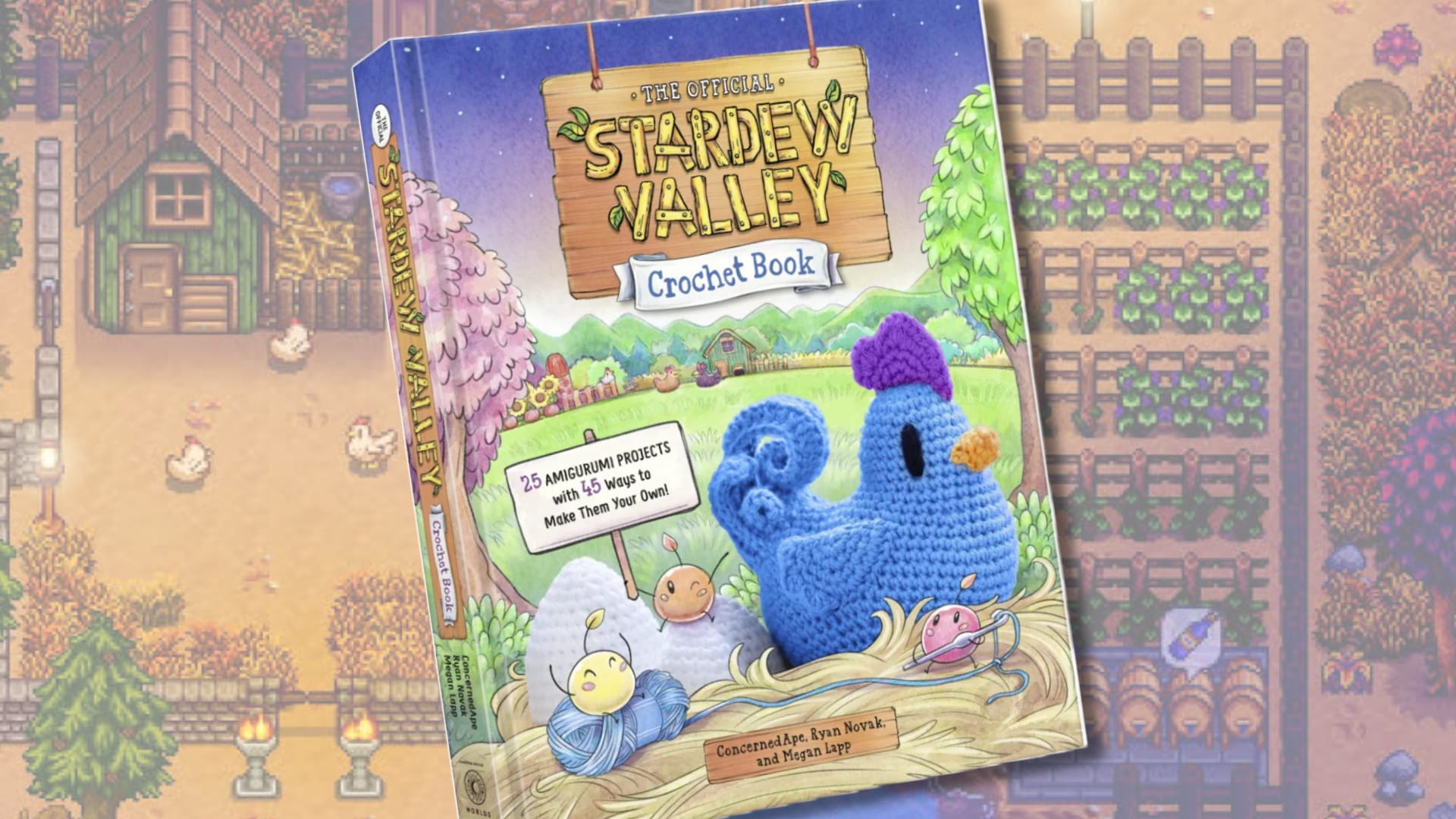 Featured image Stardew Valley Crochet Book with 45 Adorable Projects