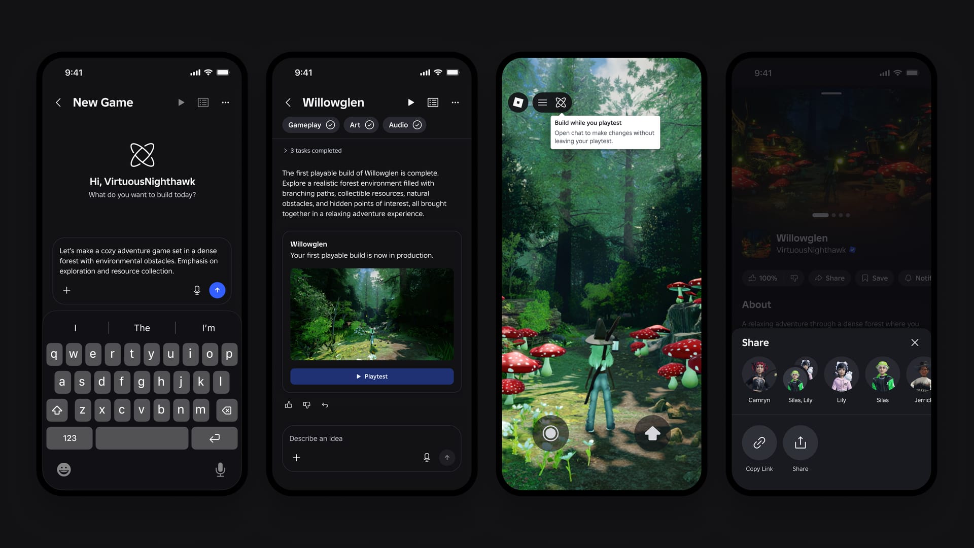 Featured image Turn text into Roblox games using AI on your phone