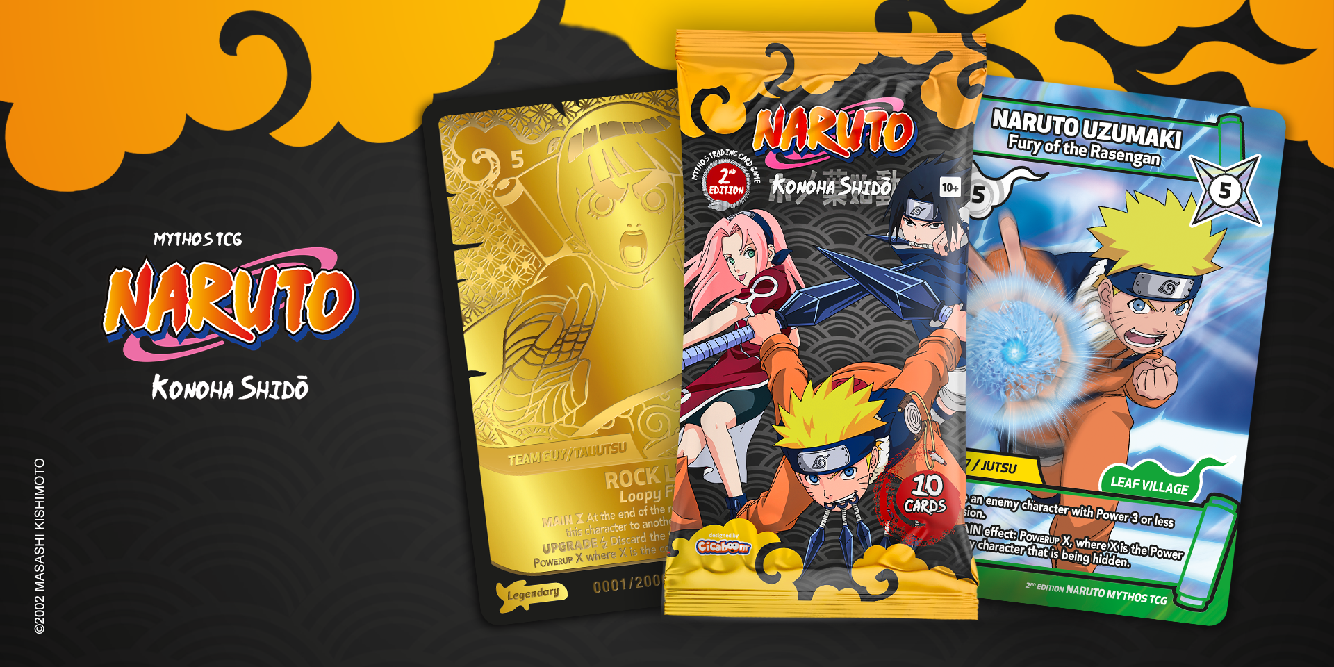 Featured image NARUTO Mythos TCG Debut at San Diego ComicCon