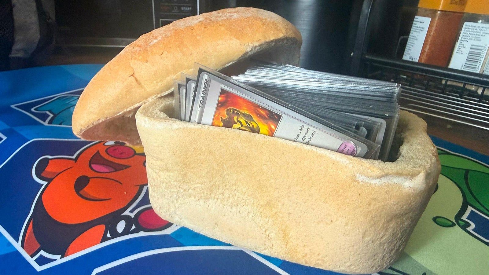 Featured image Player wins Pokmon card shop tournament using a loaf of bread