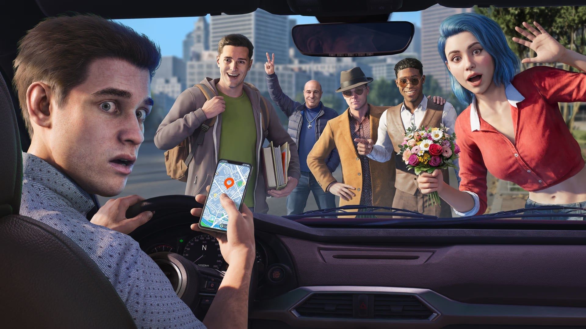 Featured image Unhinged passengers star in Rideshare Sim trip to PS5