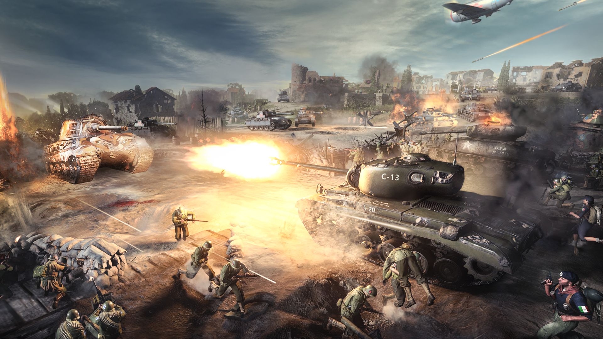 Featured image CoH3 Final Stand Novel Wave Defense Action