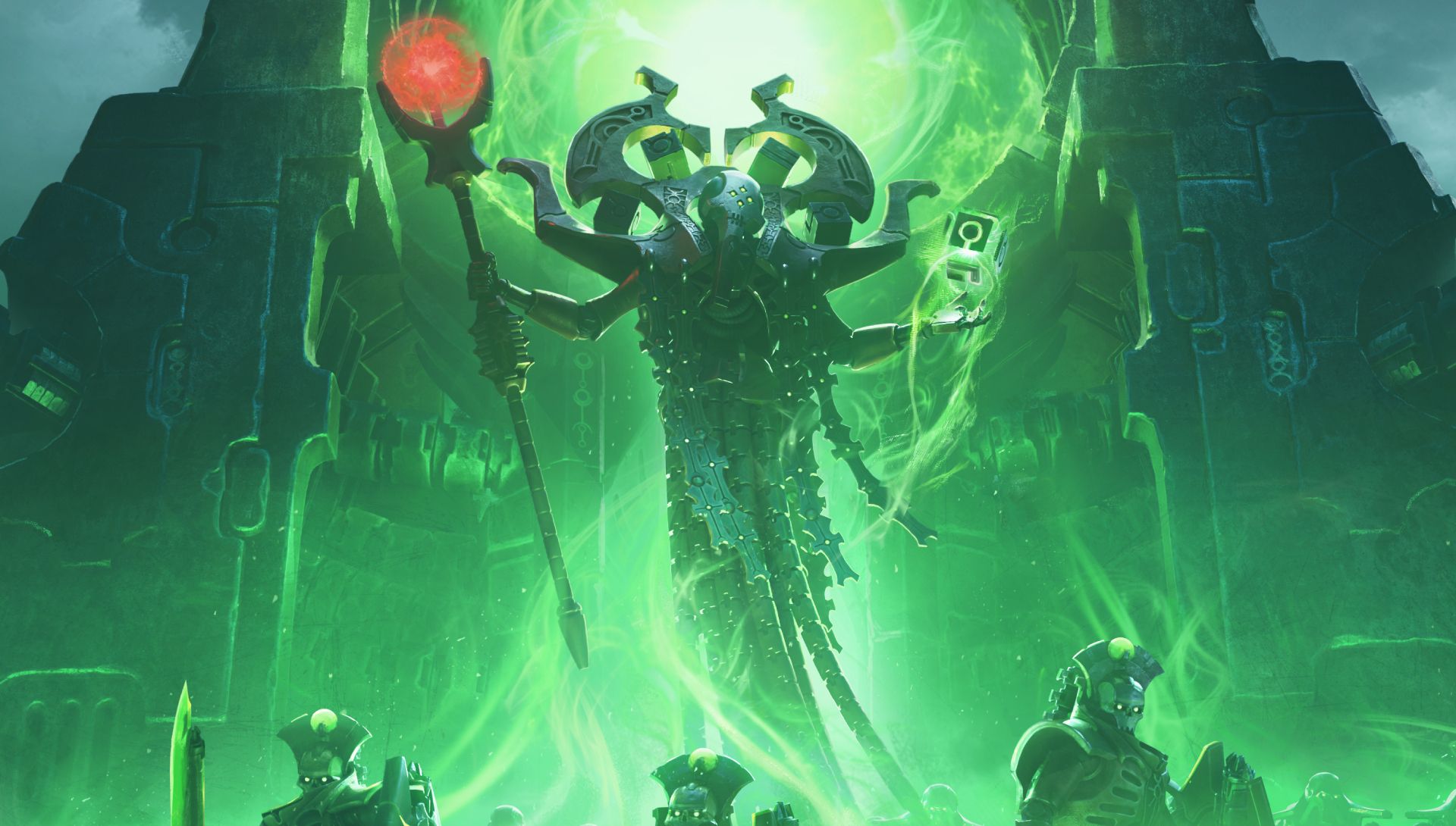 Featured image Necrons revive Warcraft 3 Starcraft mechanics in Dawn of War 4