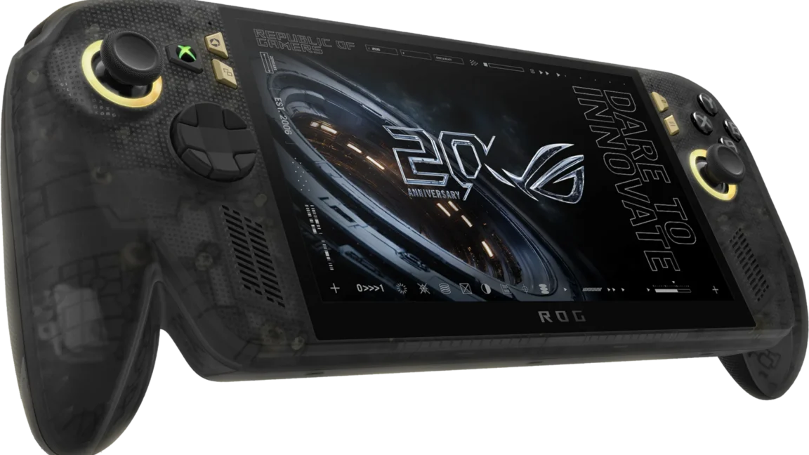 Featured image ROG Ally X20 gets OLED screen and control upgrades