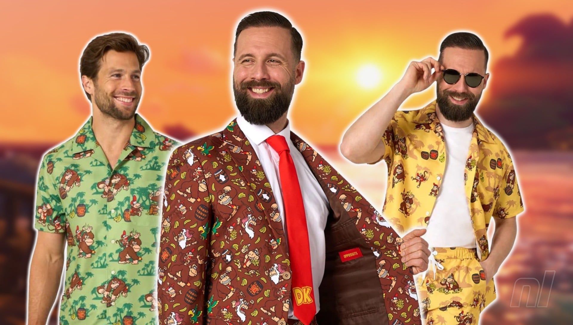 Featured image New Donkey Kong suits look like bananas