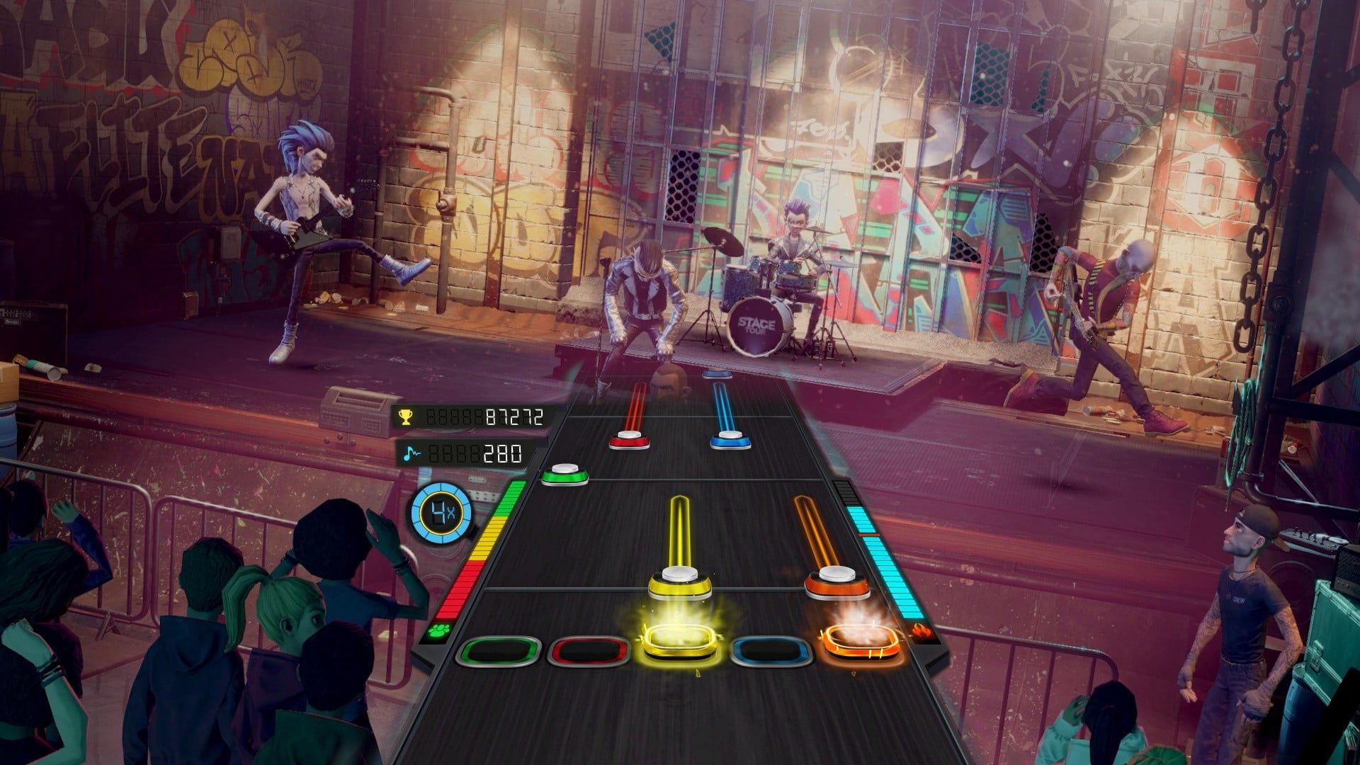 Featured image New Guitar Hero stage tour with full band controllers on Xbox