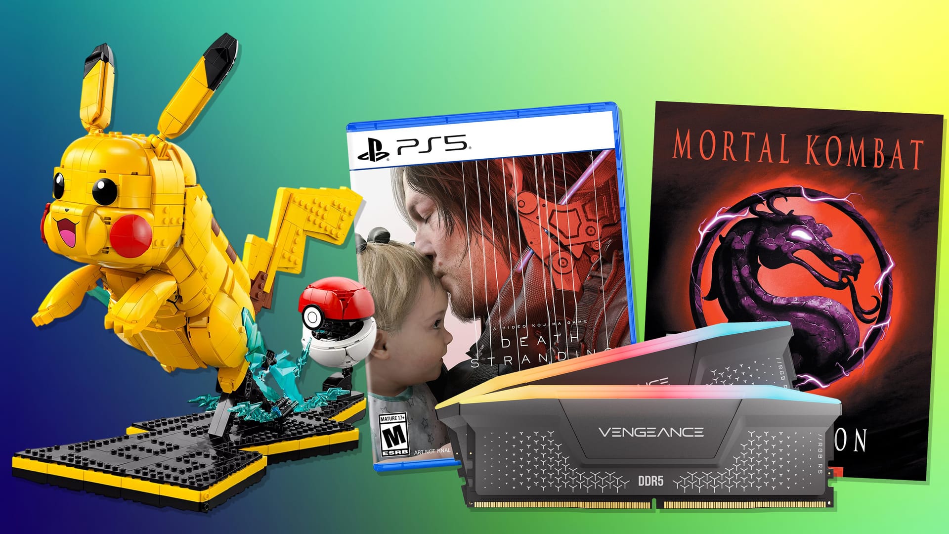 Featured image Best Deals Today LEGO Pokmon DDR5 RAM  Death Stranding 2