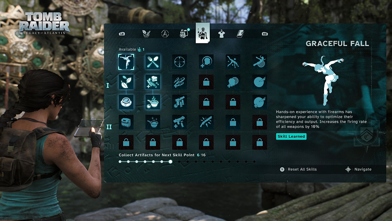 Featured image Tomb Raider Legacy of Atlantis new skill tree and brewing focus