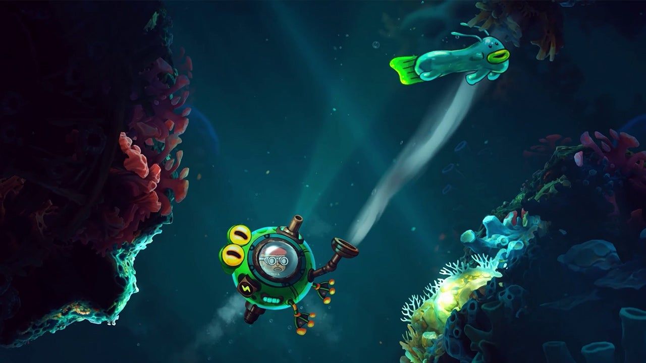 Featured image Nautus feels like Steamworld Dig and Subnautica handson