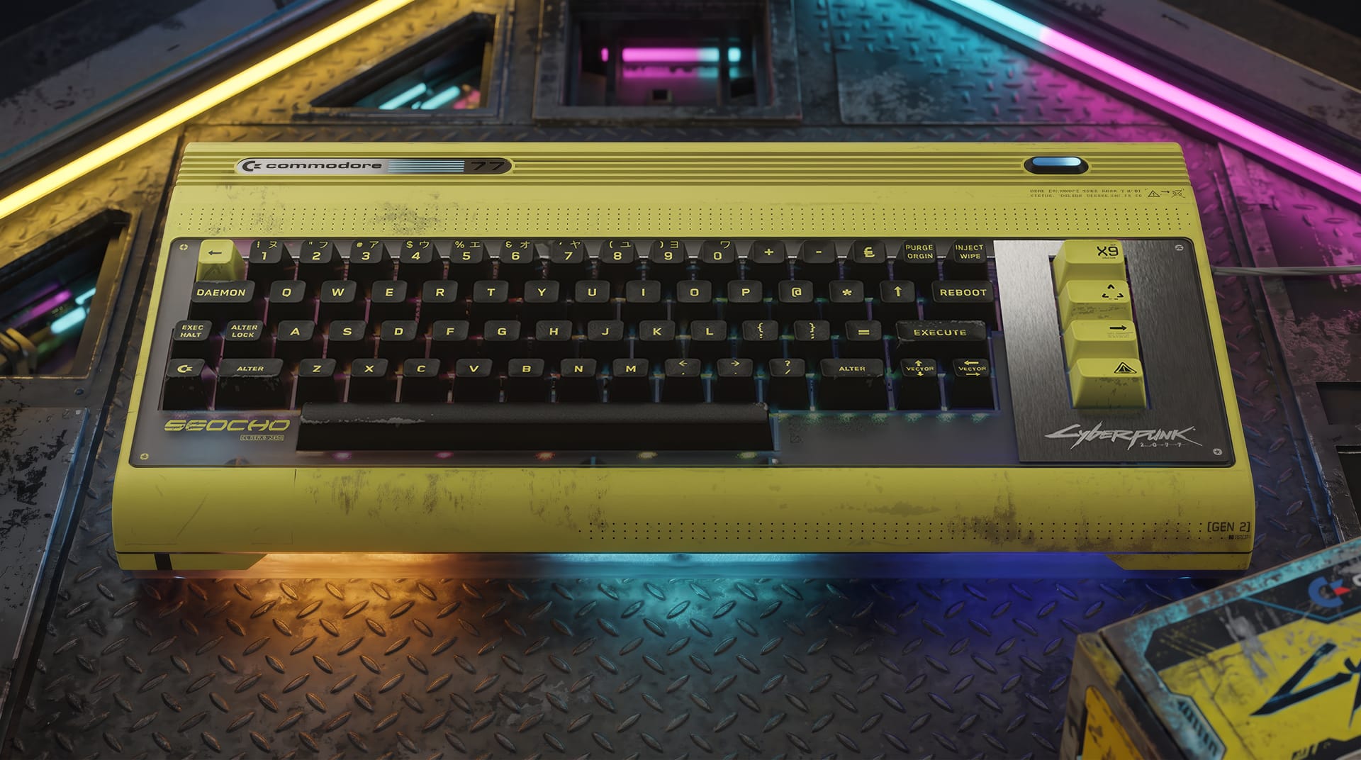 Featured image Cyberpunk 2077 Commodore revealed at Gamescom Preorder
