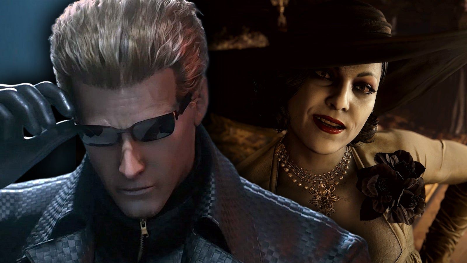 Featured image Capcoms LifeSized Dimitrescu and Wesker Statues are trending