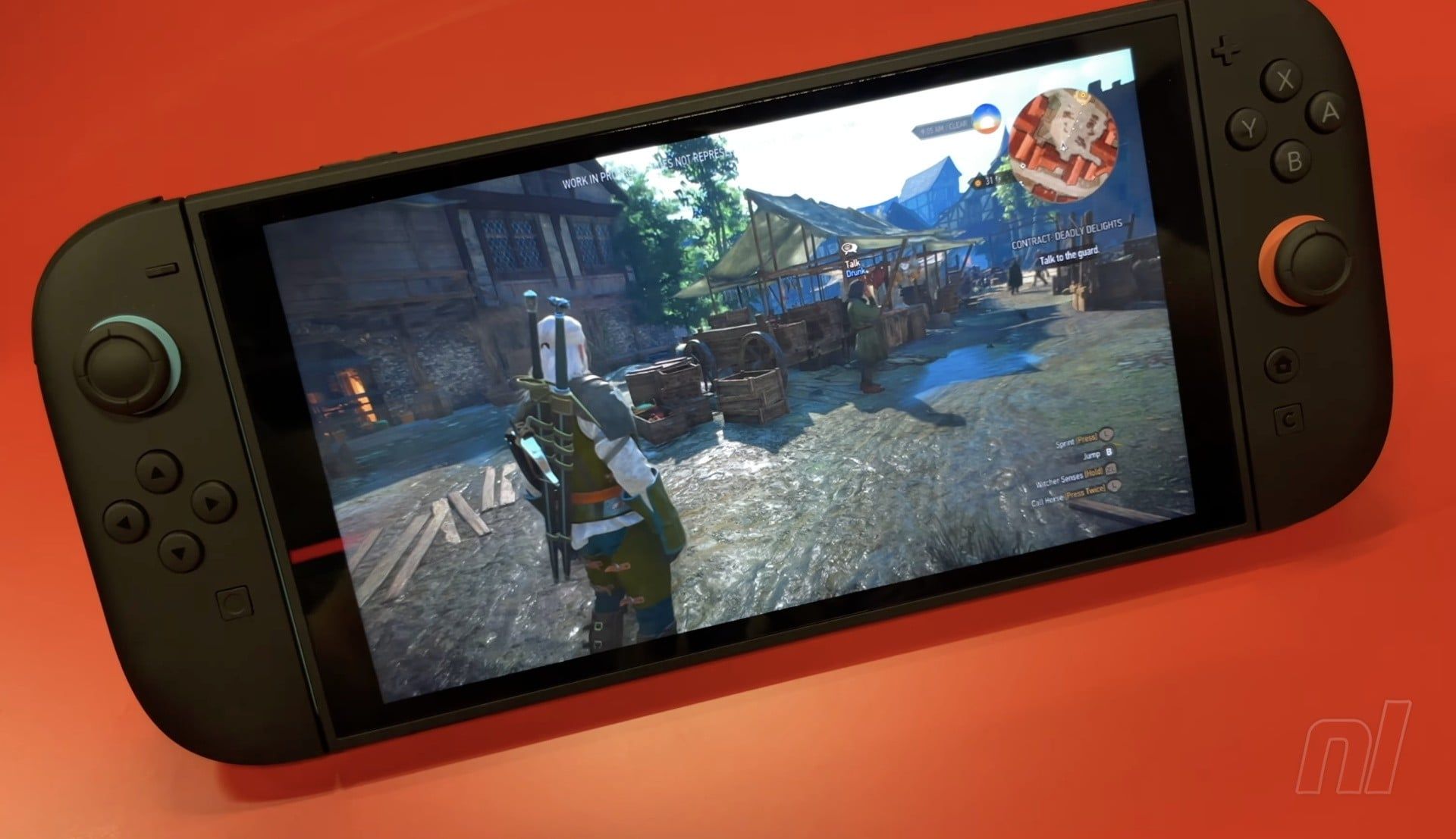 Featured image The Witcher 3 Remastered Handheld Gameplay on Switch 2