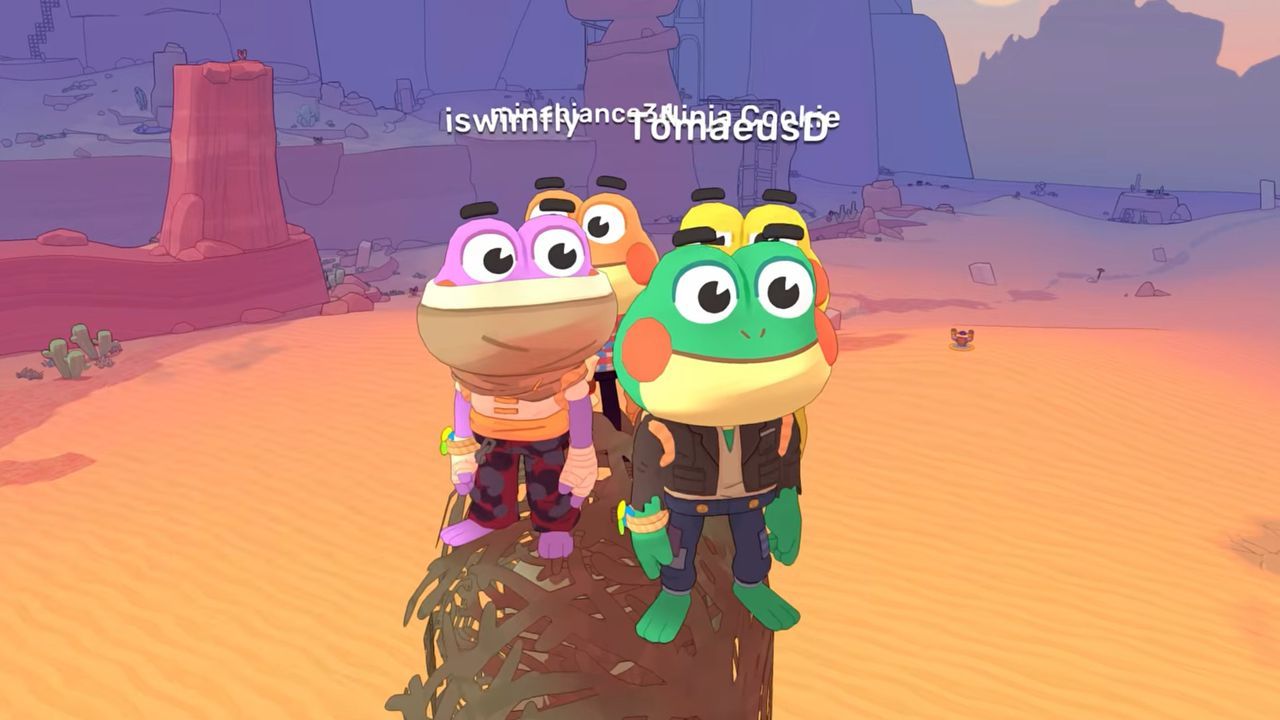 Featured image 8 Player Coop Tongue Swing Platformer