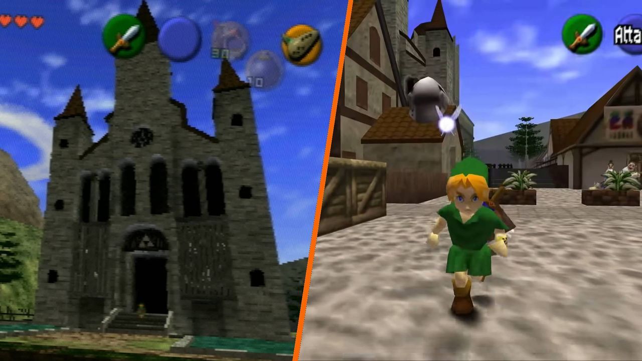 Featured image Full 3D remake of Ocarina of Time prerenders