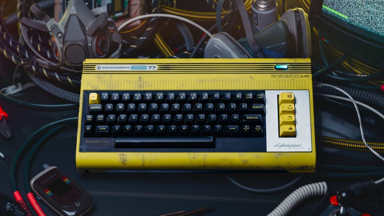 Featured image Commodore 77 C64 ultimate for Cyberpunk demos