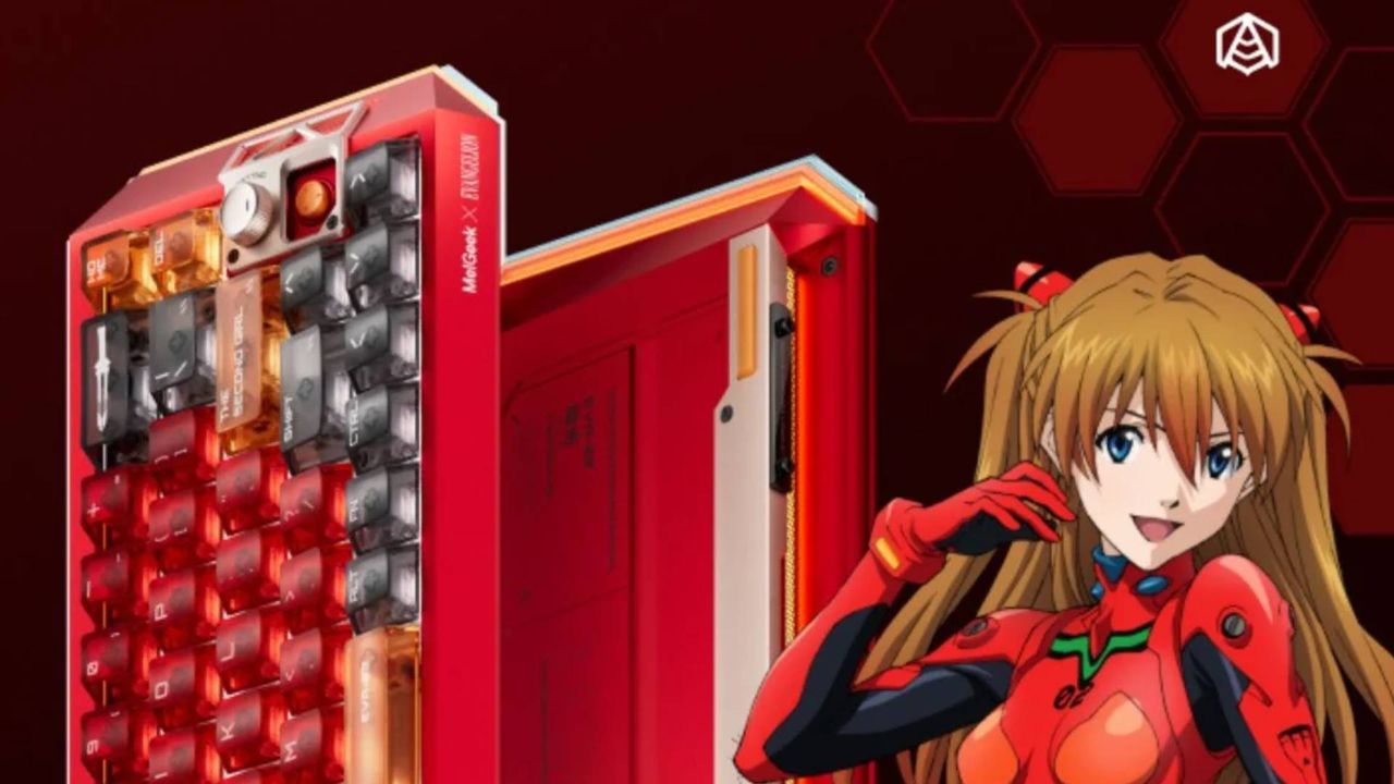 Featured image Asuka gaming keyboard helps you wait for Evangelion