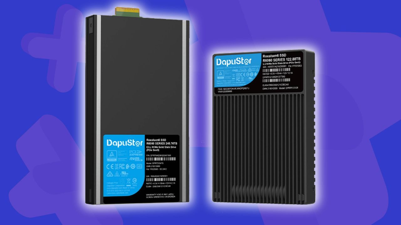 Featured image DapuStor reveals massive 512 TB SSD at FMS 2026