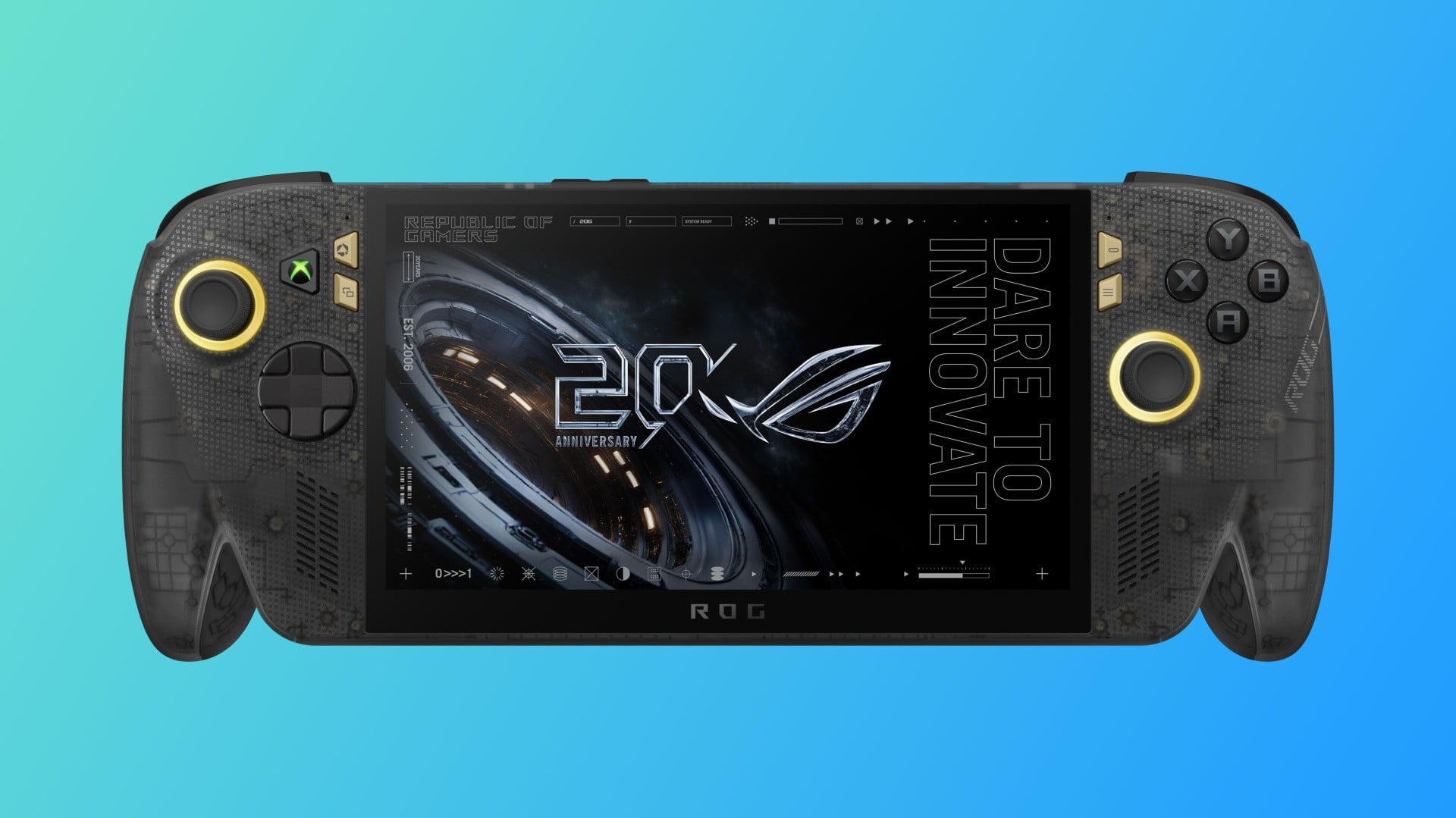 Featured image ROG Ally X20 unveils golden chassis and OLED screen for 300 extra