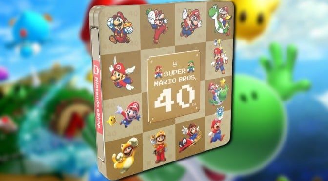 Featured image Mario 40th Anniversary Gift Card  Case on Nintendo Store
