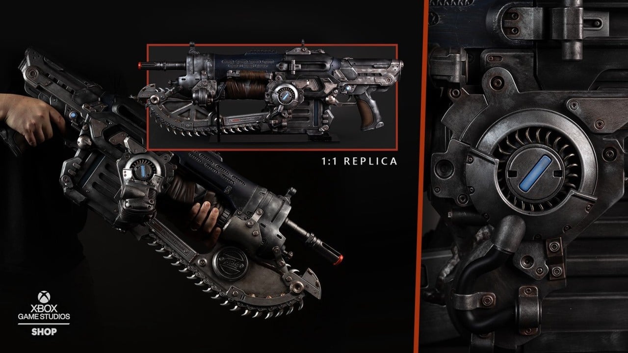 Featured image Gears of War Prototype Lancer Replica PreOrder Live