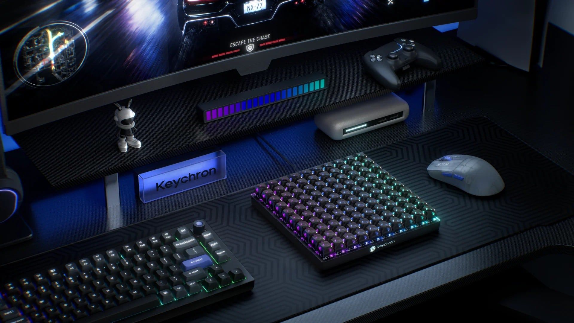 Featured image Keychrons Giant 100Key Macro Pad Mechanical Switches  8K Polling