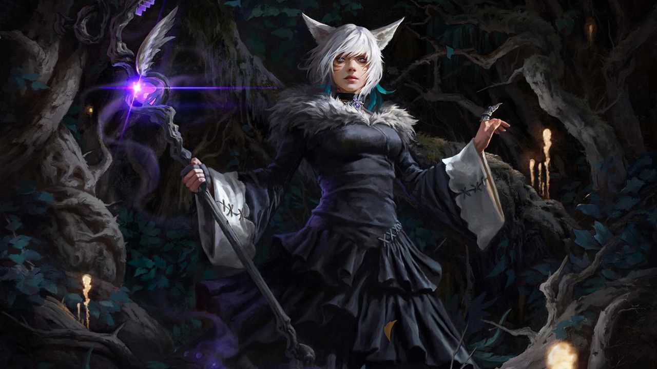 Featured image Cat Lady learns FF14 to conquer MTG commander cards