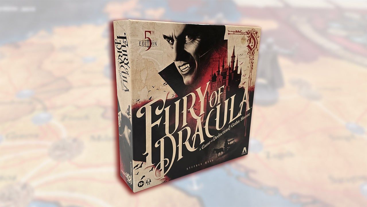 Featured image Fury of Dracula Board Game Review