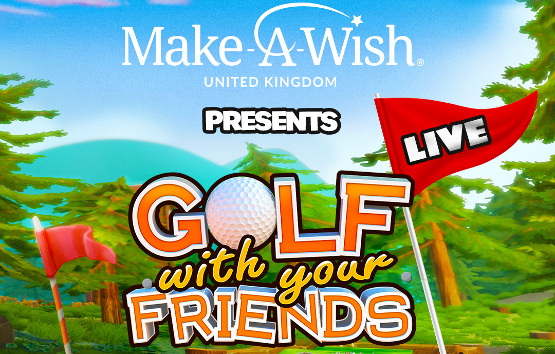Featured image Chaotic Golf Stream MakeAWish Charity Event