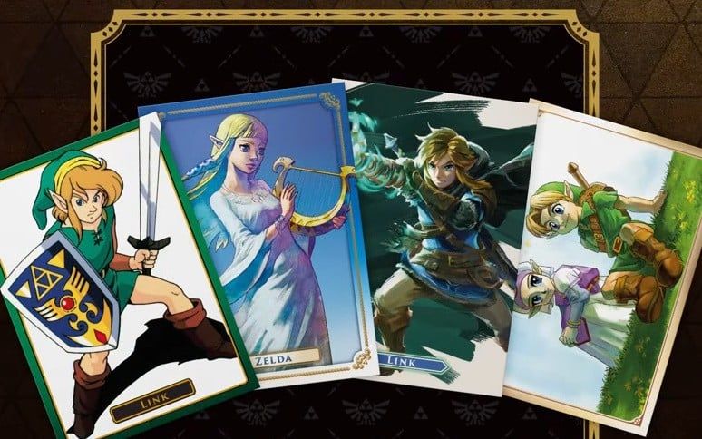Featured image Zelda Master Trading Cards are arriving soon