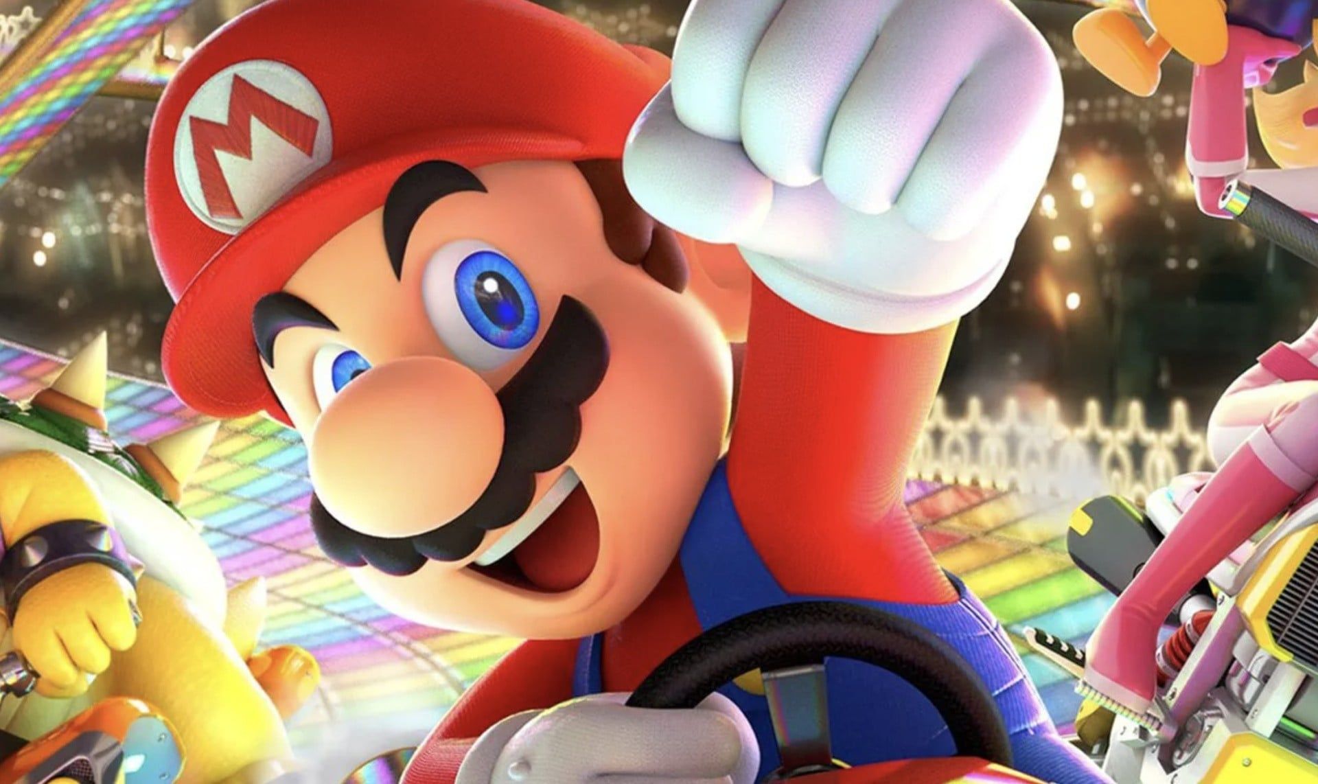 Featured image Mario Kart 8 Deluxe Looks Gorgeous and Silly on Switch 2