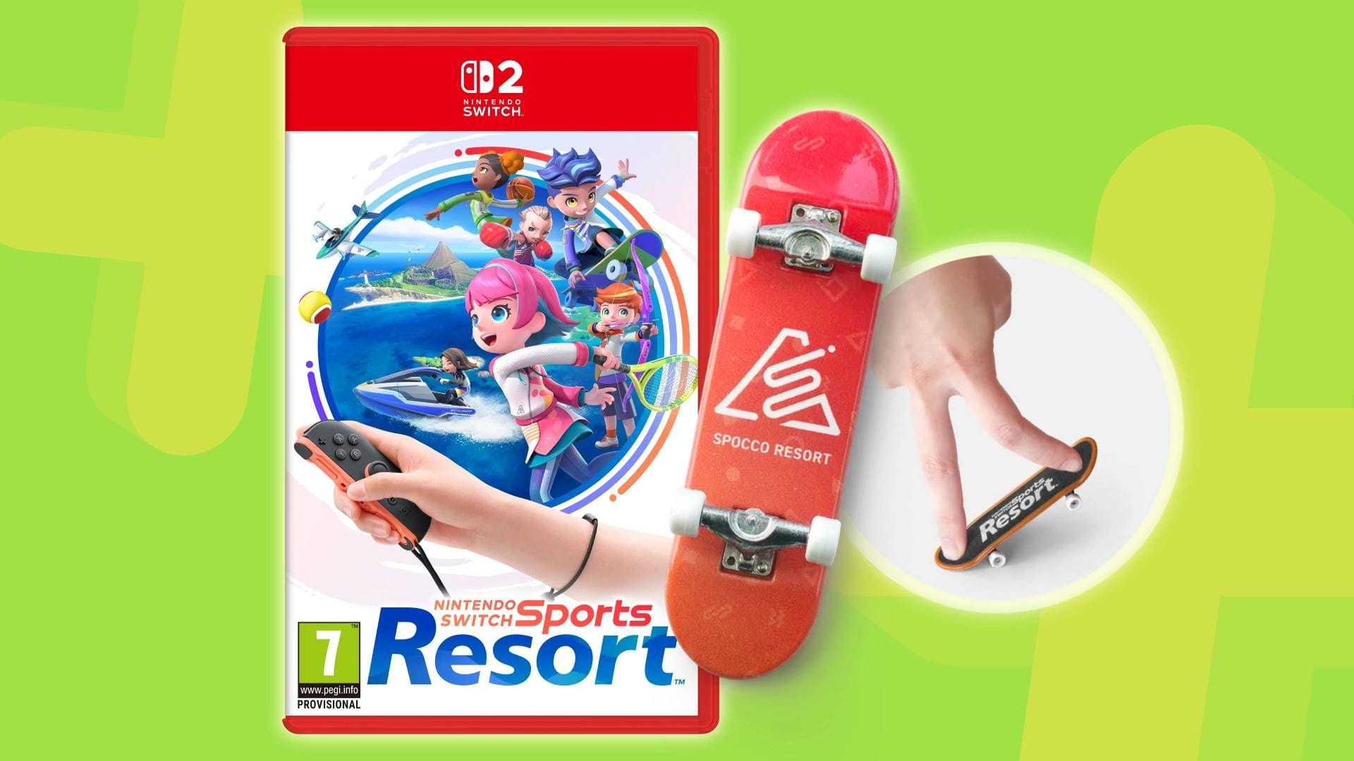 Featured image Nintendo Switch preorder gift is a finger skateboard