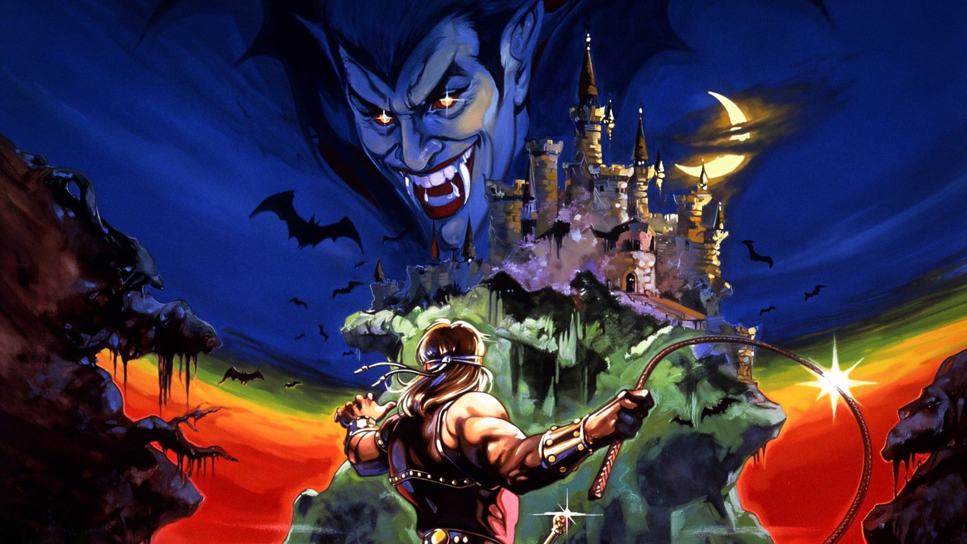 Featured image Play 1986 Castlevania free on your phone for 40th Anniversary