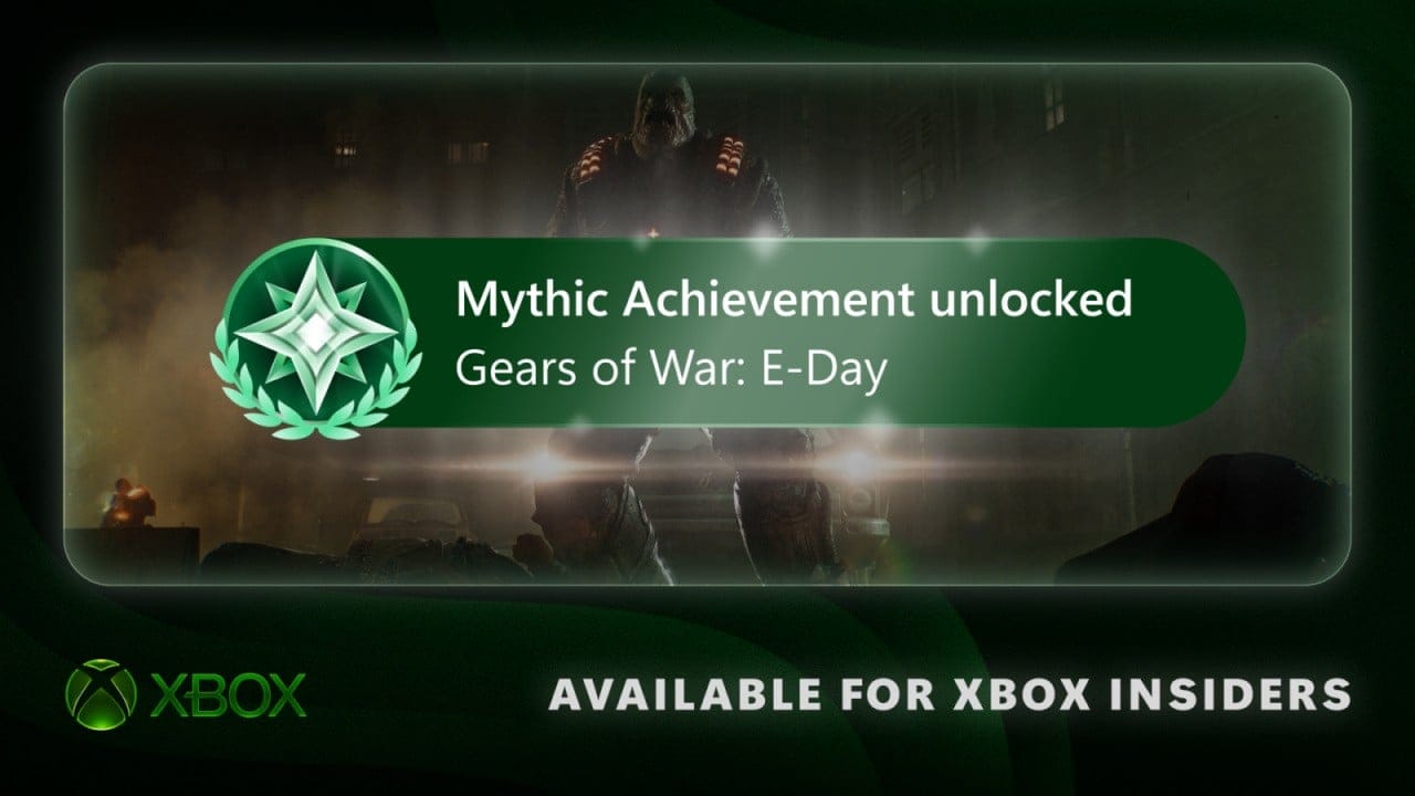 Featured image Mythic Achievements Rollout Begins Today for Xbox Insiders