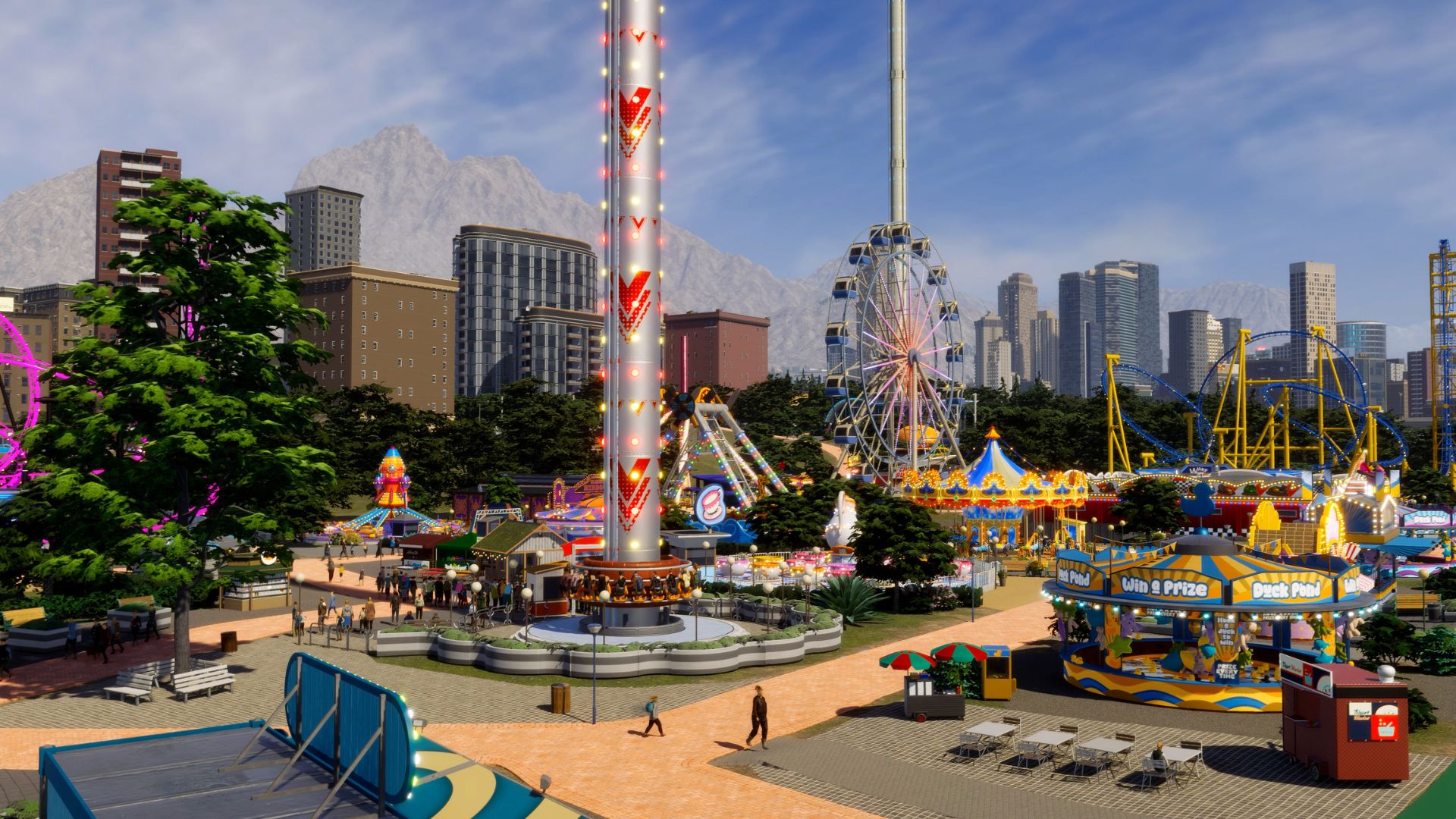 Featured image Build dream theme parks and zoos in Cities Skylines 2 DLC