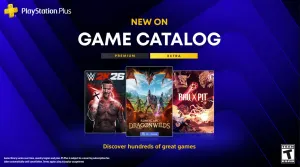 Featured image PS Plus ExtraPremium Games for Sept 2026 including WWE 2K26