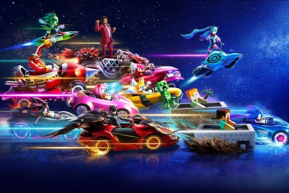 Featured image Sonic Racing CrossWorlds Year One Edition Spotted Online