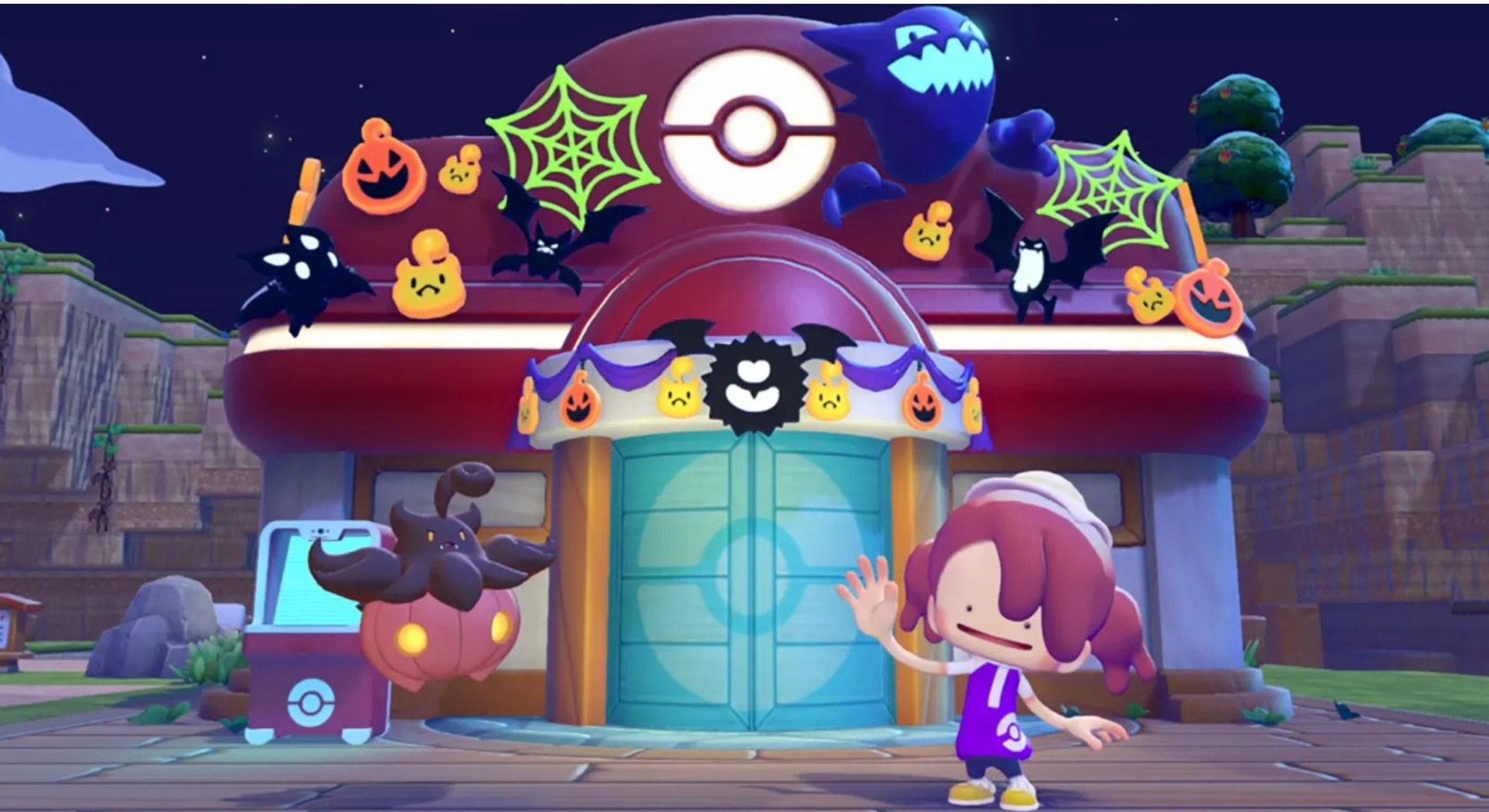 Featured image Pokopias Spooky Halloween New Items and Habitats Revealed