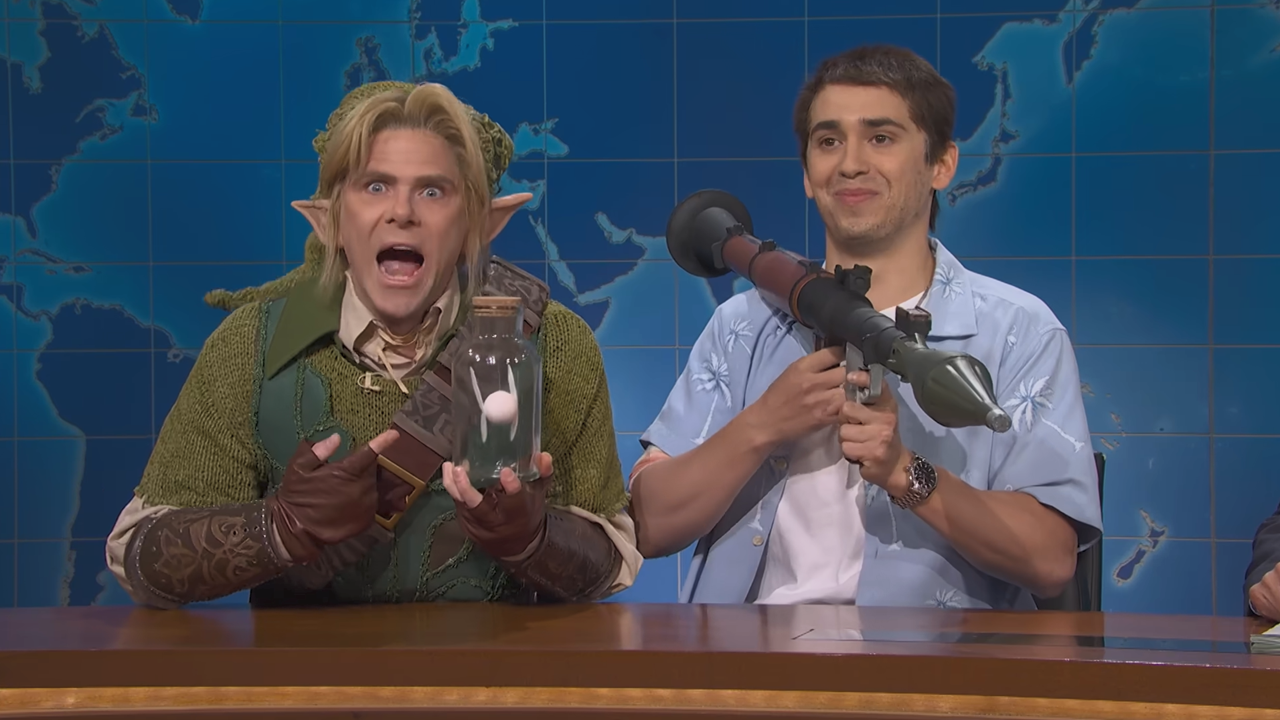 Featured image SNL Skit Jason and Link Battle GTA 6 vs Zelda