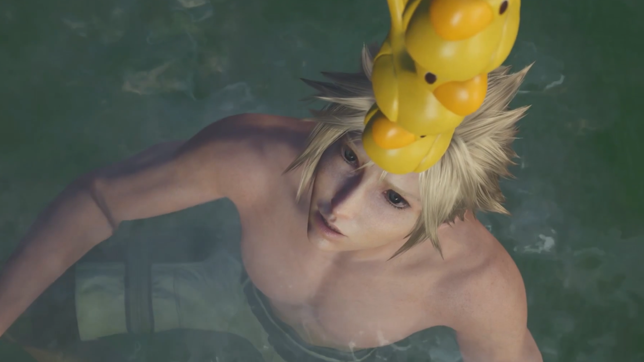 Featured image Final Fantasy 7 Hot Springs Skins Reveal