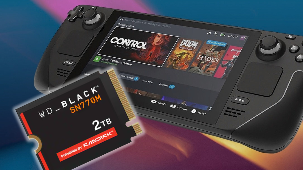 Featured image Save 50 on a 2TB SSD for Steam Deck or ROG Ally Today