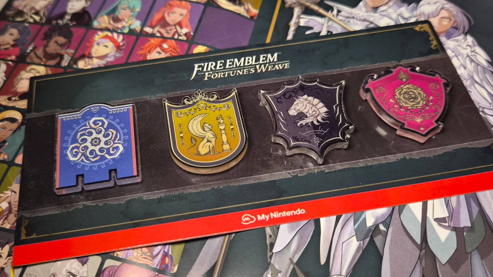 Featured image Fire Emblem Weave magnets now available from Nintendo UK