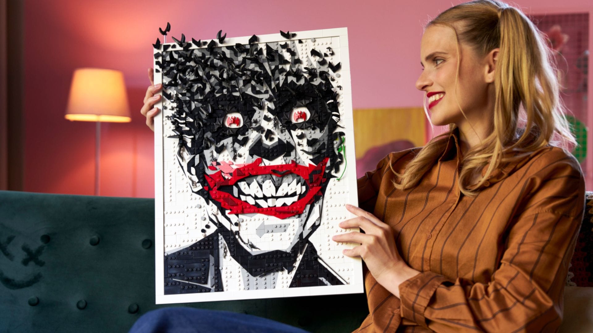 Featured image Joker artwork becomes a Lego Batman set