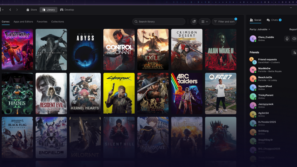Featured image Epic Launcher is faster than Steam